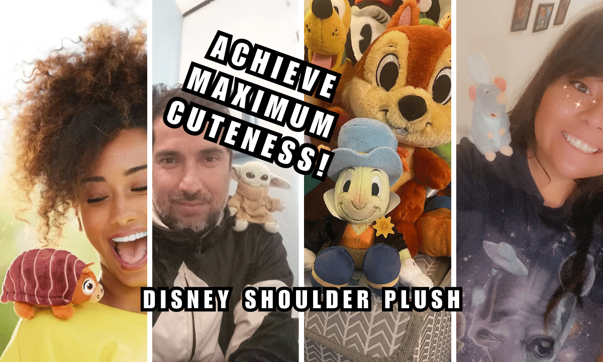 Achieving Maximum Cuteness in Your Life With 5 Disney Shoulder Plush Toys!